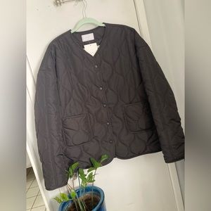 NWT OAK+FORT Quilted Jacket